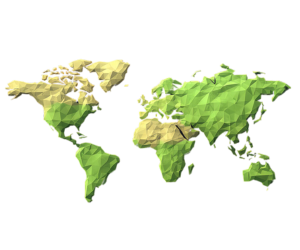 Student Regions - Middle East, Africa, Europe, Asia, Canada
